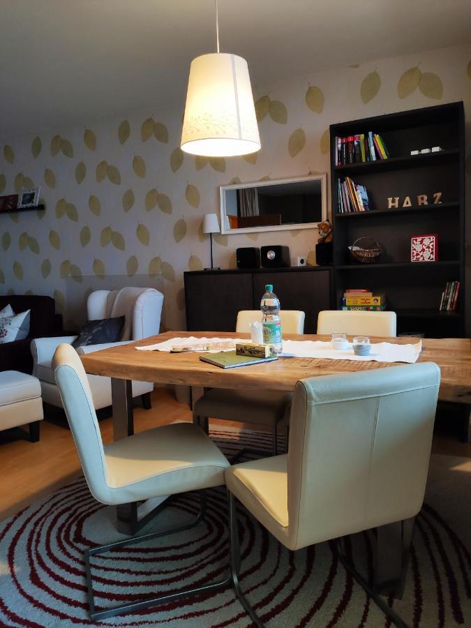 Ferienwohnung Harzluchs Mit Balkon, Netflix Und Sauna Im Haus Hohegeiß Exteriör bild