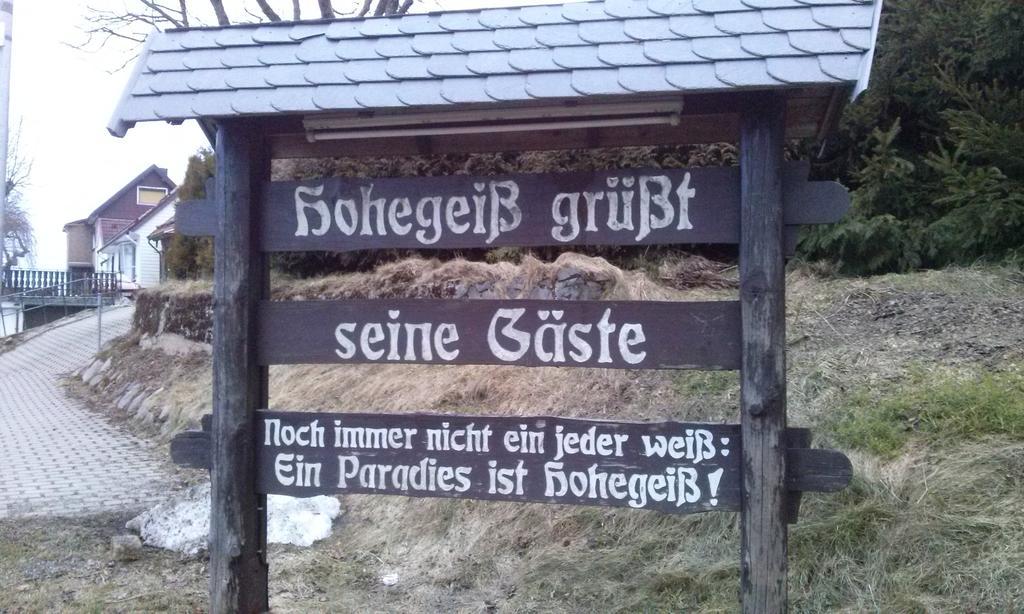 Ferienwohnung Harzluchs Mit Balkon, Netflix Und Sauna Im Haus Hohegeiß Rum bild